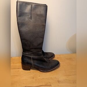 Timberland Brown Leather Riding Boots Sz 6